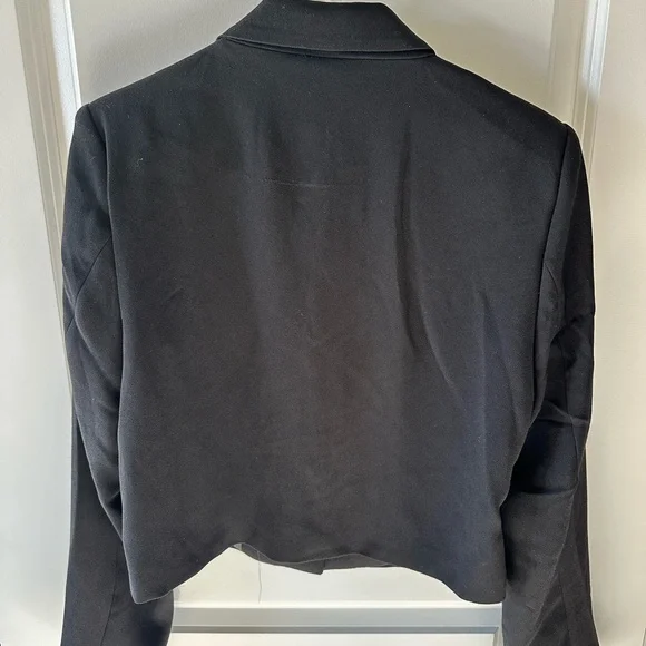 Truth by Republic Black Cropped Blazer with Gold Button - NWT but Minor Flaw - Picture 9 of 13